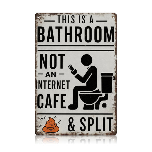 Bathroom Not Internet Cafe
