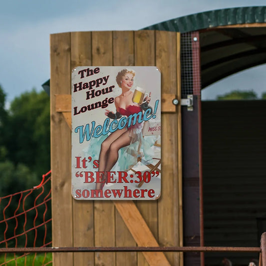 "The Happy Hour Lounge" Beer:30