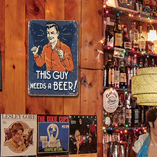 This Guy Needs a Beer!