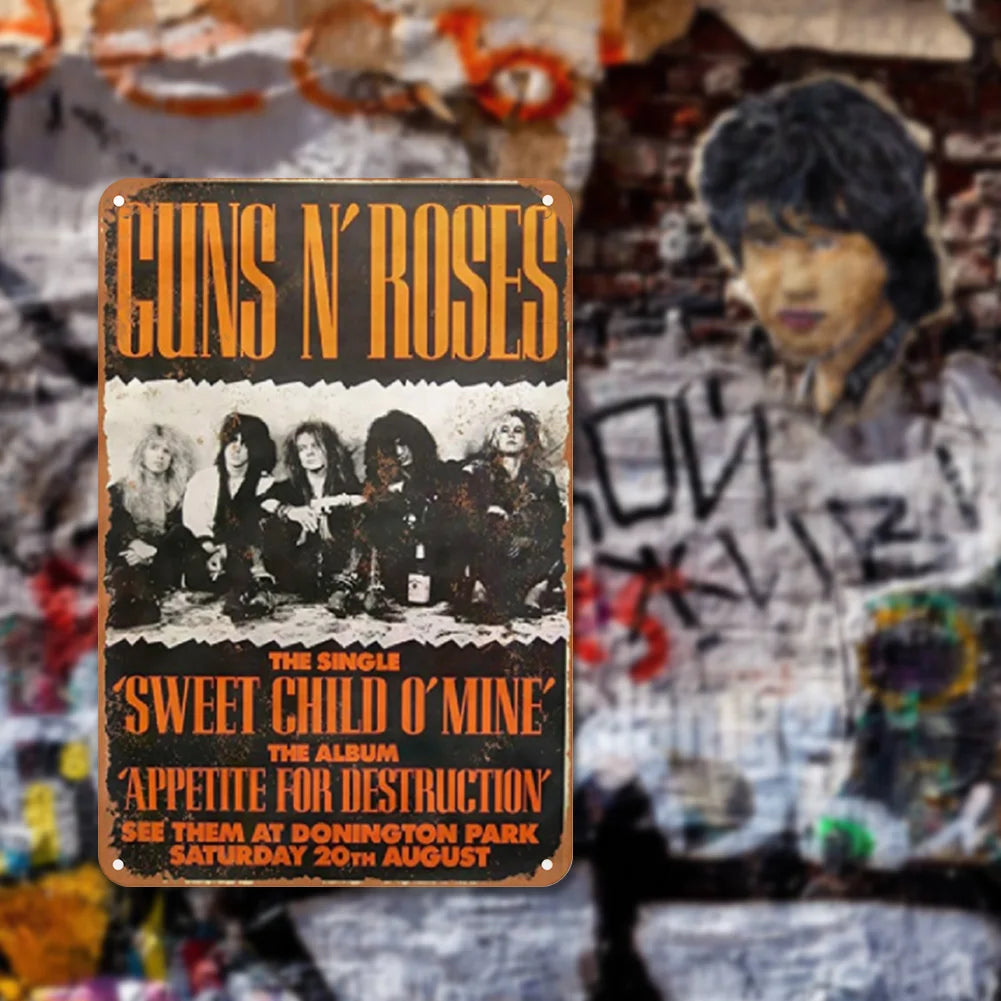 Guns N' Roses "Appetite for Destruction" 1988 Concert