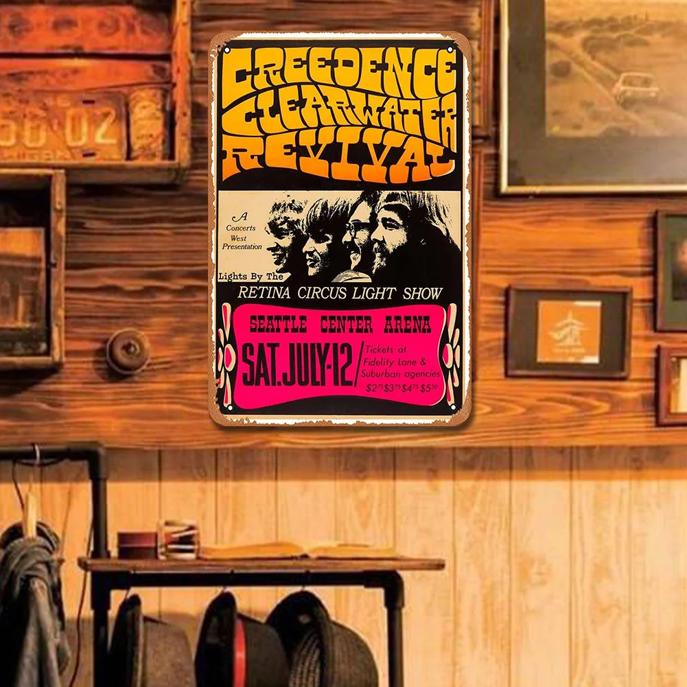 Creedence Clearwater Revival 1969 Seattle Concert