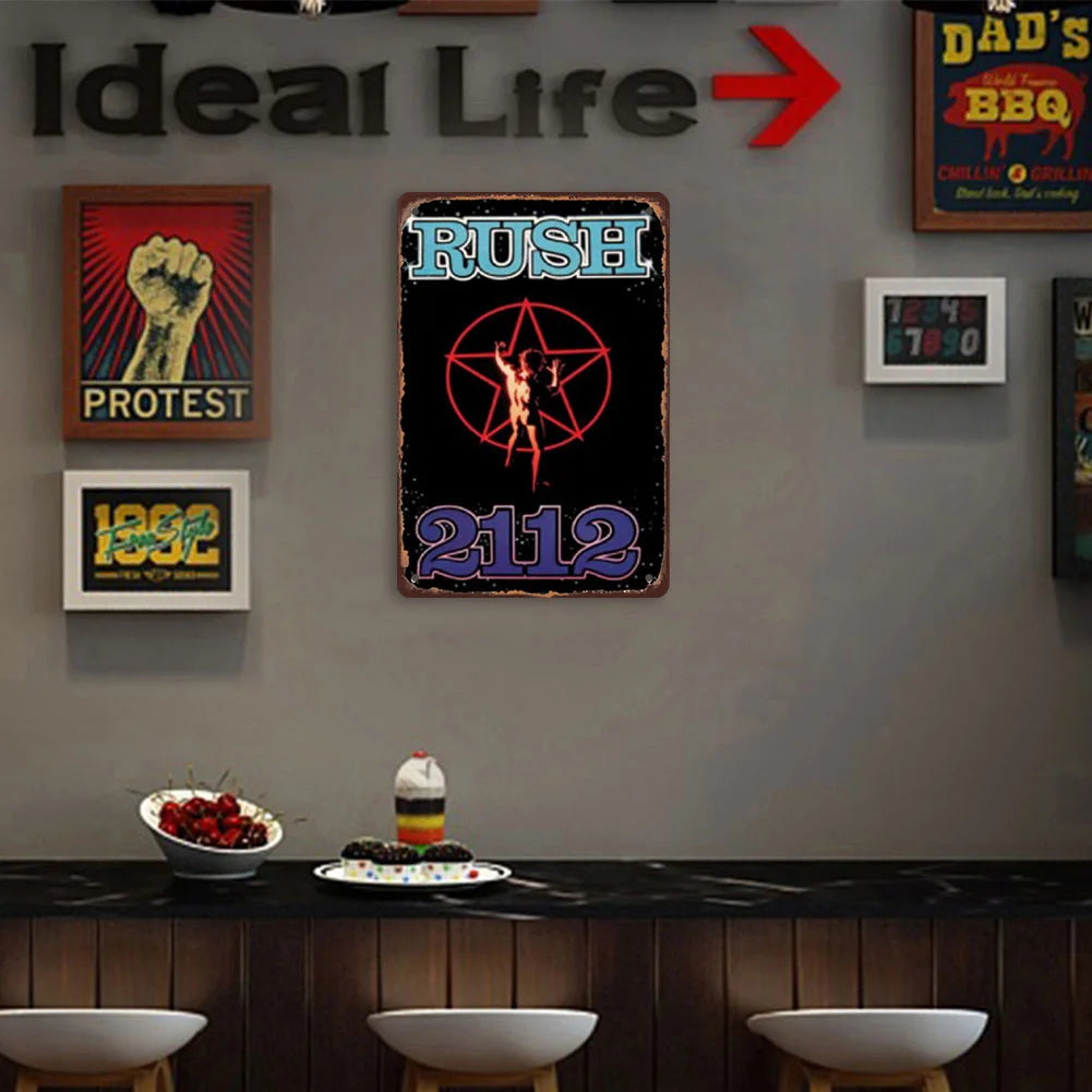 RUSH "2112" Album Cover Art