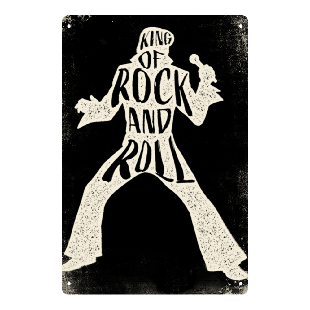 Elvis Presley "King of Rock and Roll"