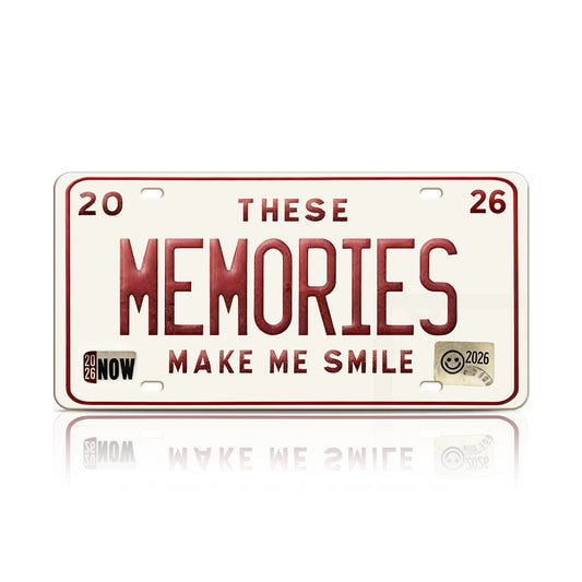 2pcs - 2026 Vintage License Plate Bundle