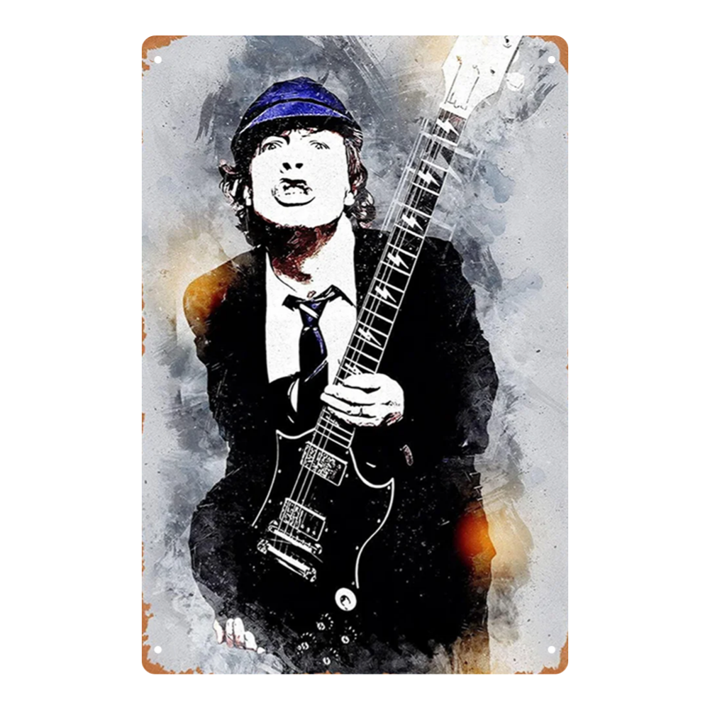 AC/DC Angus Young Rock Legend