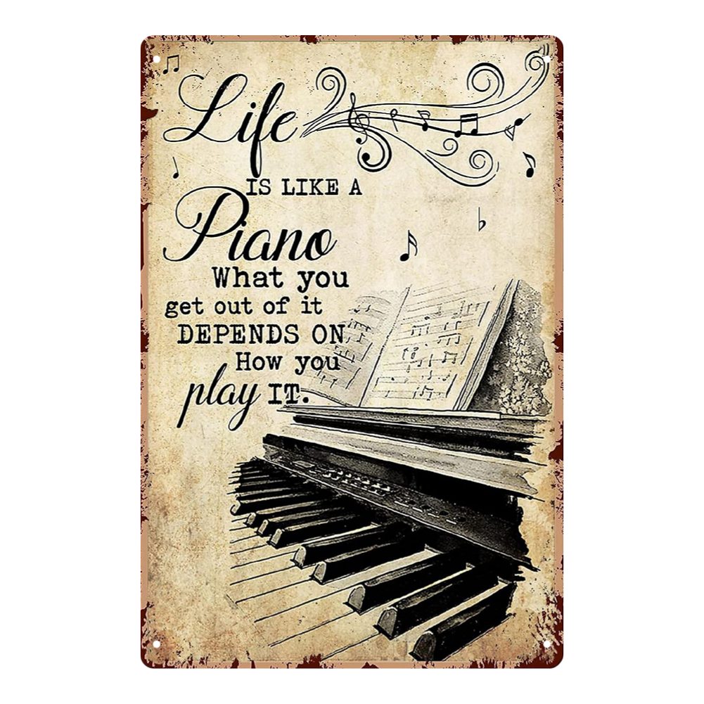 Life Is Like a Piano