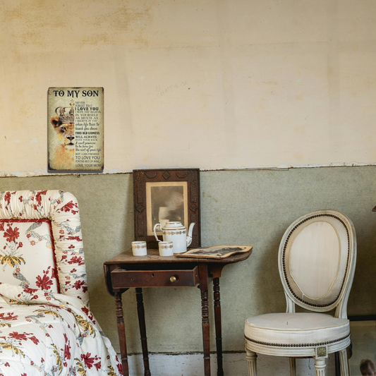 To My Son – Vintage Lion Crown