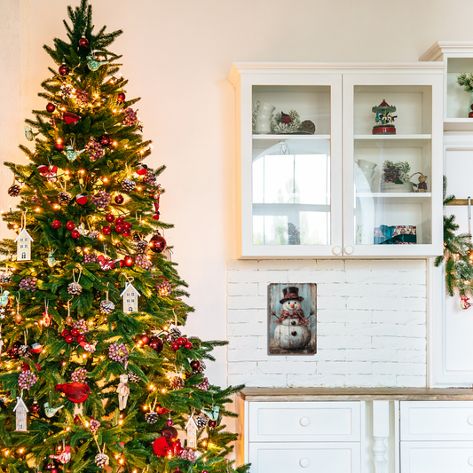 Rustic Snowman Winter & Christmas