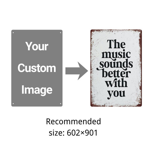 Custom Metals - 8*12Inch