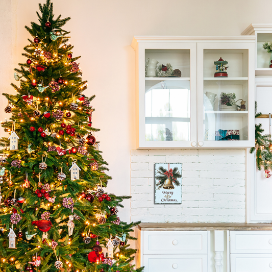 "Merry Christmas" Classic Bell & Holly