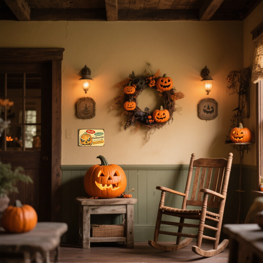 Vintage Halloween Jack-O'-Lantern