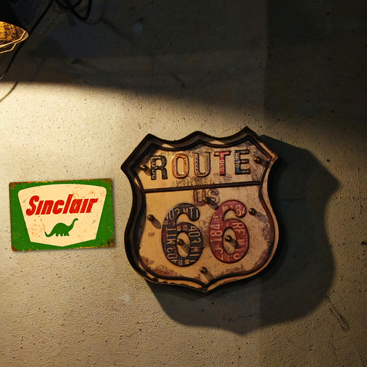 Sinclair Dino Vintage Tin Sign