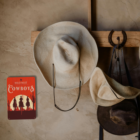 Wild West Cowboys Three Riders