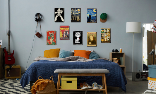 🎸Back to Cool: How Tin Signs Can Instantly Upgrade Your Dorm or Den