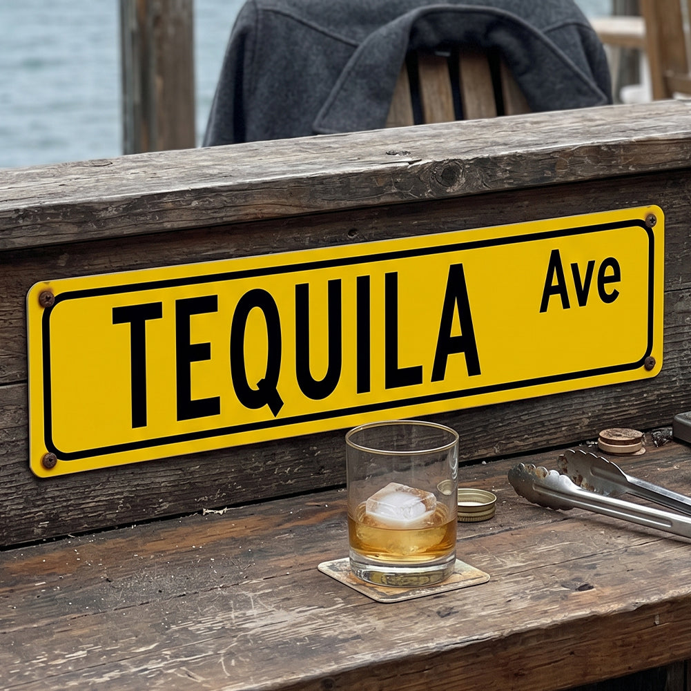 Outdoor Patio & Pool Bar Wall Decor - TEQUILA.way