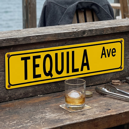 Outdoor Patio & Pool Bar Wall Decor - TEQUILA.way