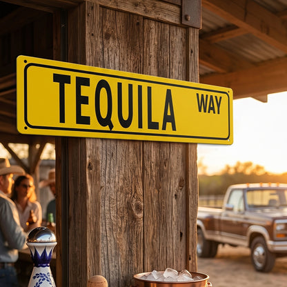 Outdoor Patio & Pool Bar Wall Decor - TEQUILA.way