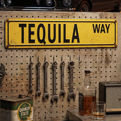 Outdoor Patio & Pool Bar Wall Decor - TEQUILA.way