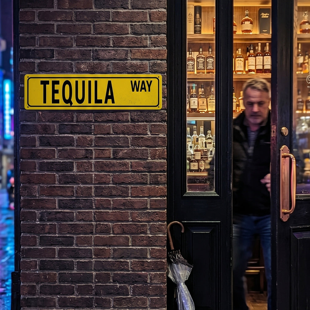 Outdoor Patio & Pool Bar Wall Decor - TEQUILA.way