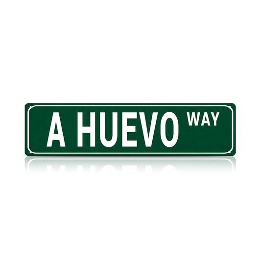 Funny Spanglish Vintage Wall Decor - A HUEVO.way