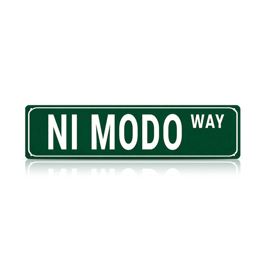 Funny Spanglish Vintage Wall Decor - NI MODO.way
