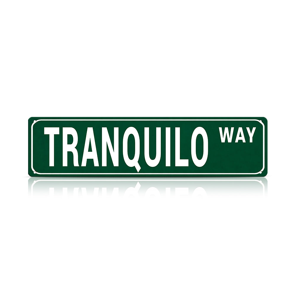 Funny Spanglish Vintage Wall Decor - TRANQUILO.way