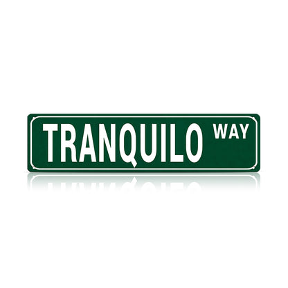 Funny Spanglish Vintage Wall Decor - TRANQUILO.way
