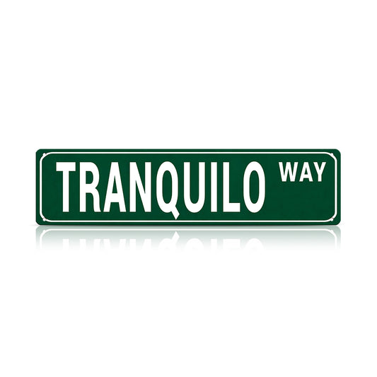 Funny Spanglish Vintage Wall Decor - TRANQUILO.way