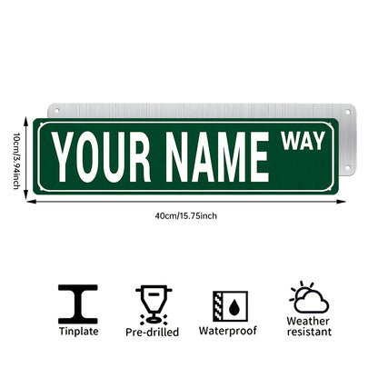 Custom Funny Spanglish Vintage Wall Decor - YOUR NAME.way