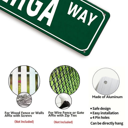 Funny Spanglish Vintage Wall Decor - A LA VERGA.way