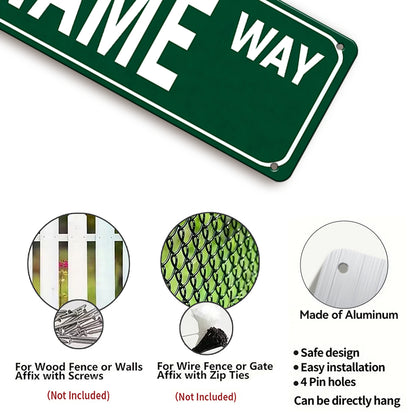 Custom Funny Spanglish Vintage Wall Decor - YOUR NAME.way