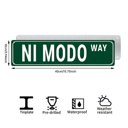 Funny Spanglish Vintage Wall Decor - NI MODO.way