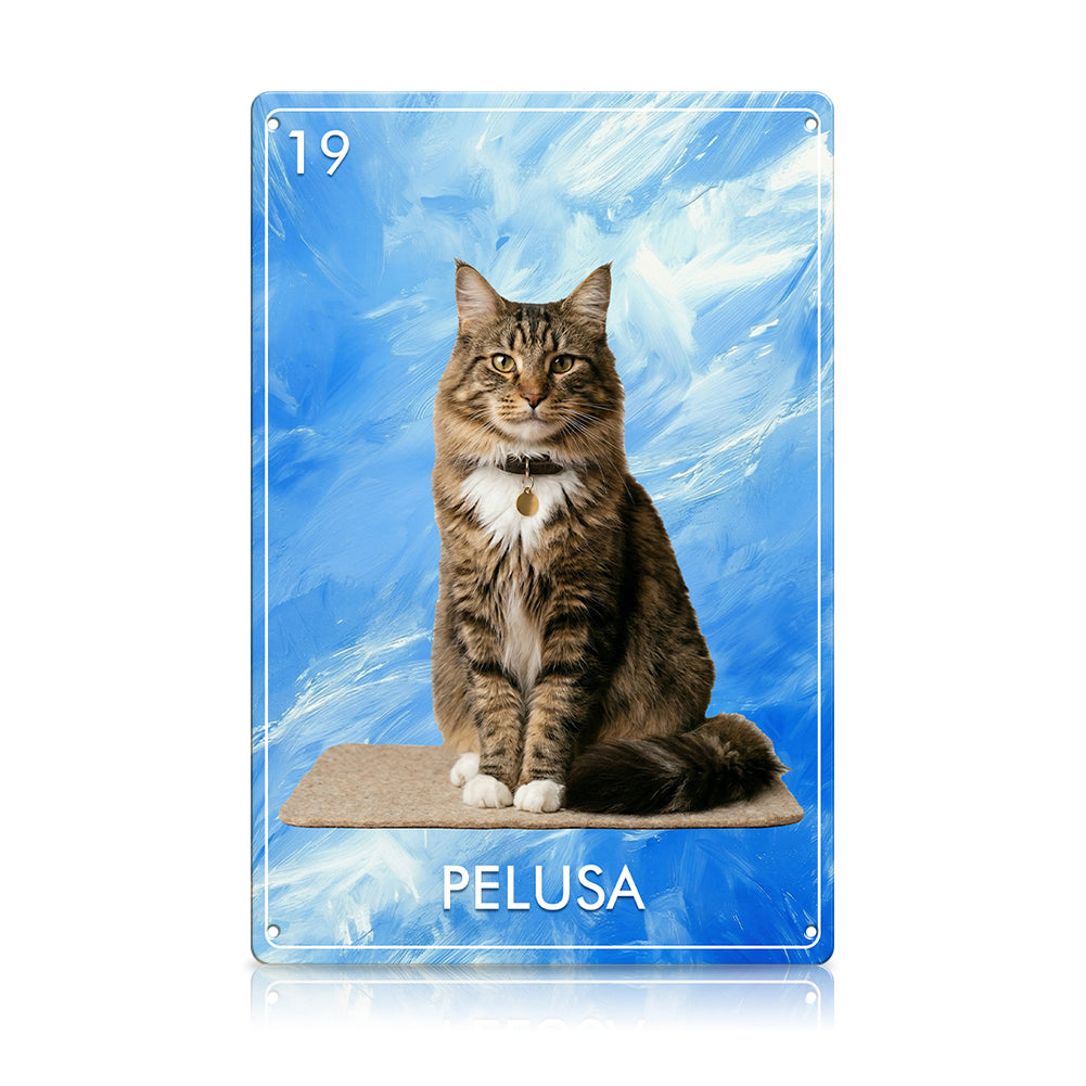Custom Loteria Metal Sign