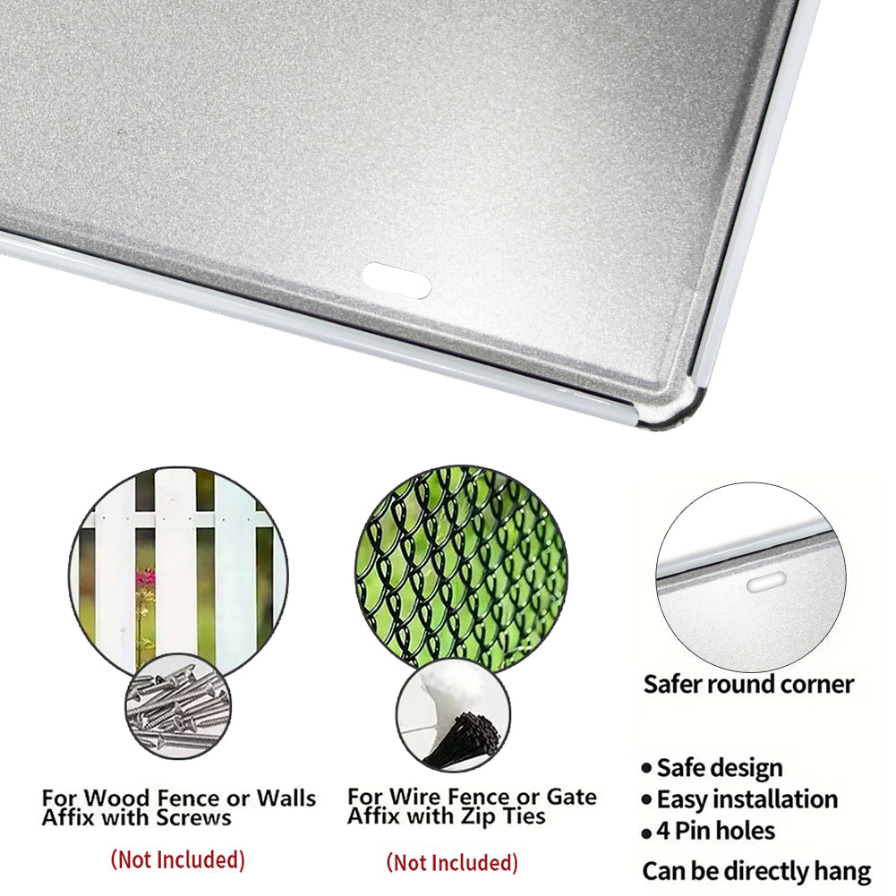 Alaska DGR 844 - Tin License Plate Sign(6*12Inch)