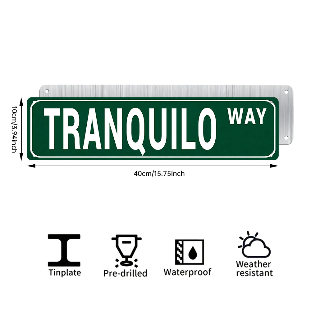 Funny Spanglish Vintage Wall Decor - TRANQUILO.way