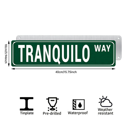 Funny Spanglish Vintage Wall Decor - TRANQUILO.way