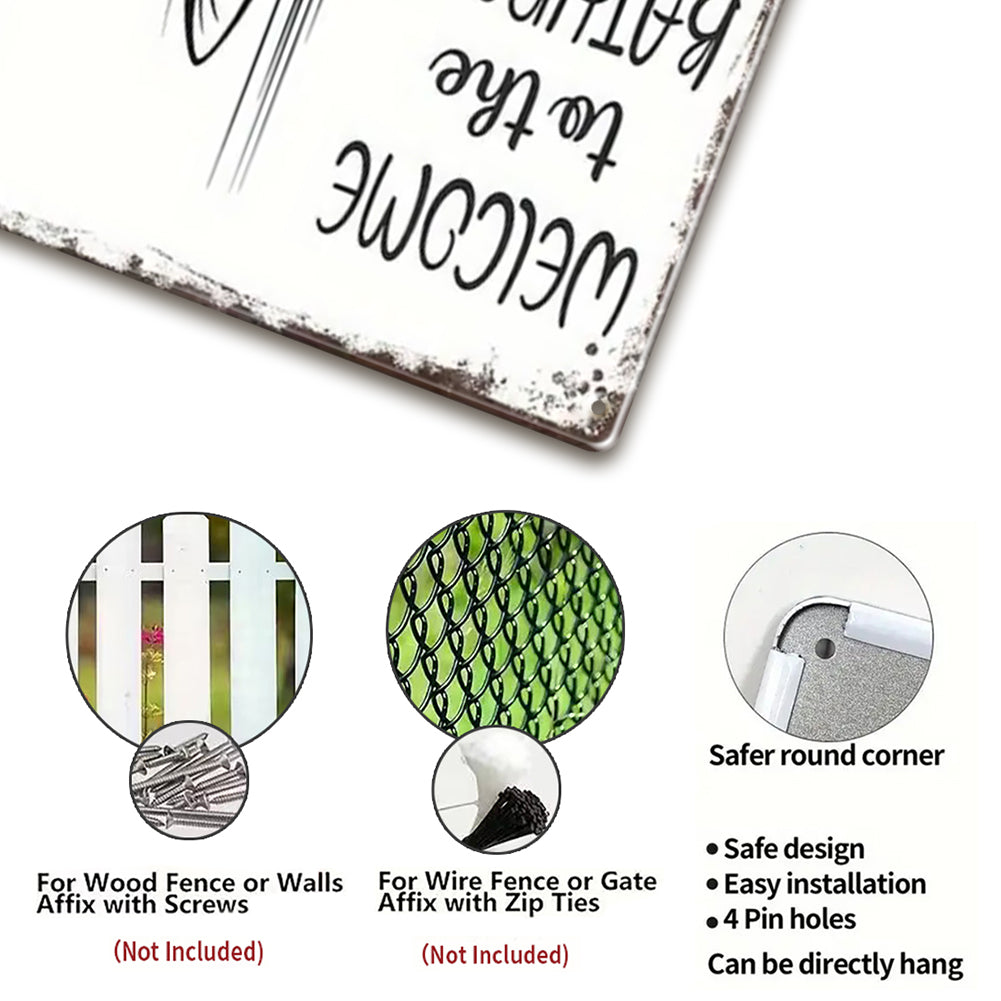 Cat Bathroom Sign – “A Cat Will Be With You Shortly”