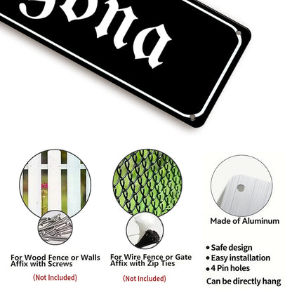 Chingona Metal Sign – Latina Empowerment Wall Decor