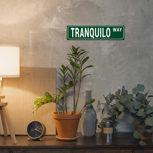 Funny Spanglish Vintage Wall Decor - TRANQUILO.way