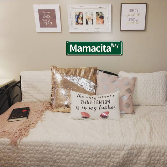 Funny Spanglish Vintage Wall Decor - Mamacita.way