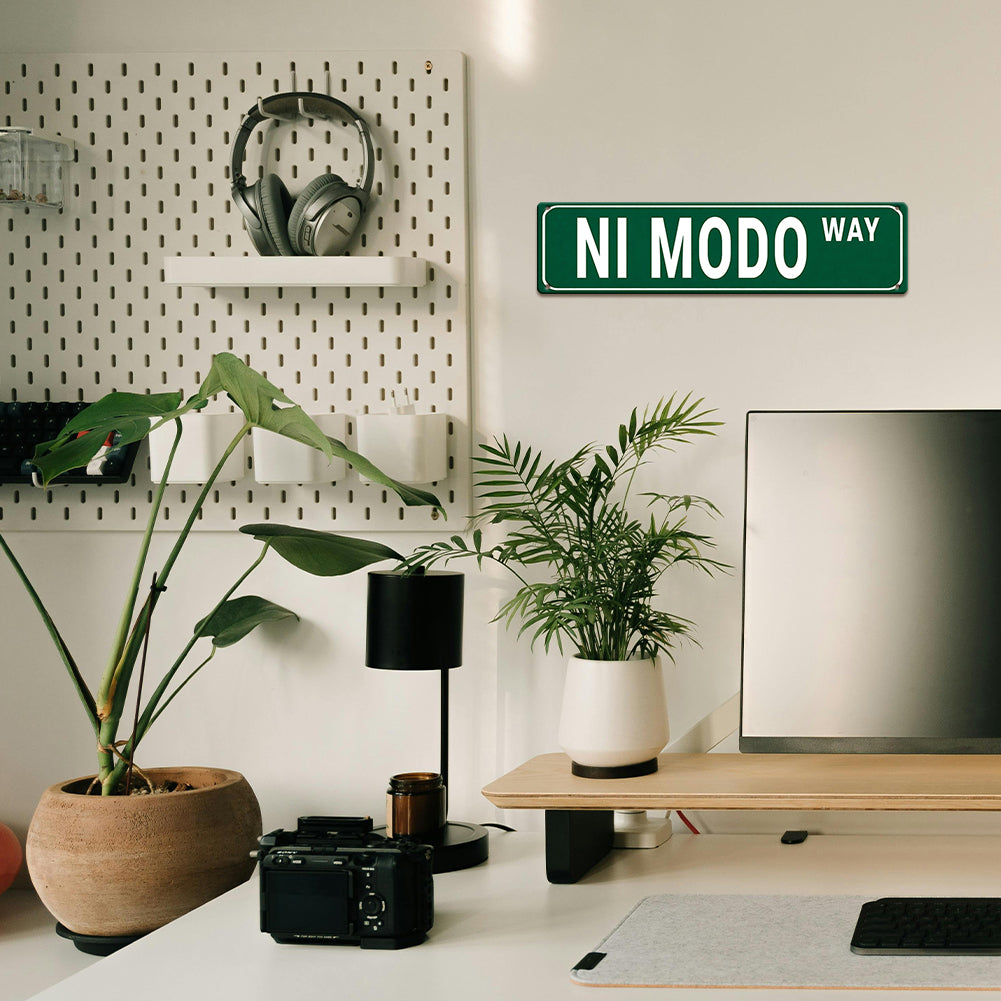 Funny Spanglish Vintage Wall Decor - NI MODO.way