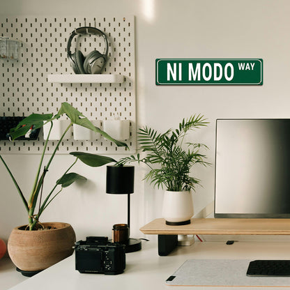Funny Spanglish Vintage Wall Decor - NI MODO.way