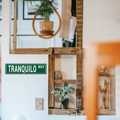 Funny Spanglish Vintage Wall Decor - TRANQUILO.way