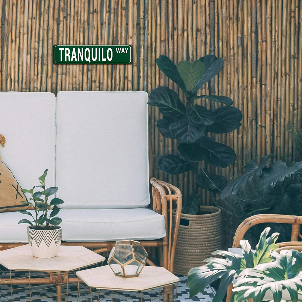 Funny Spanglish Vintage Wall Decor - TRANQUILO.way