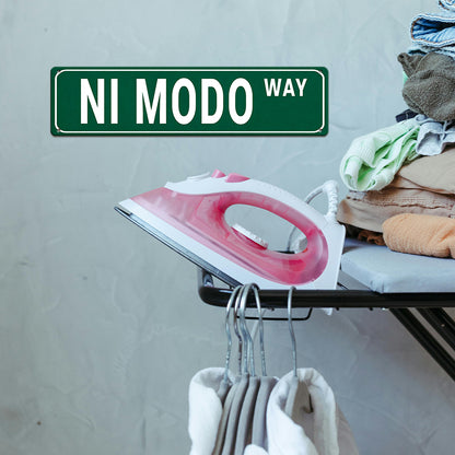 Funny Spanglish Vintage Wall Decor - NI MODO.way