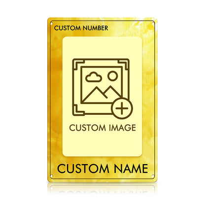 Custom Loteria Metal Sign