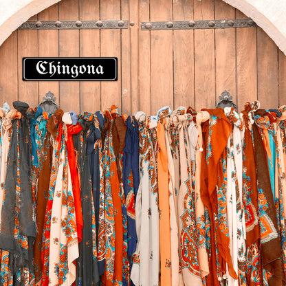 Chingona Metal Sign – Latina Empowerment Wall Decor