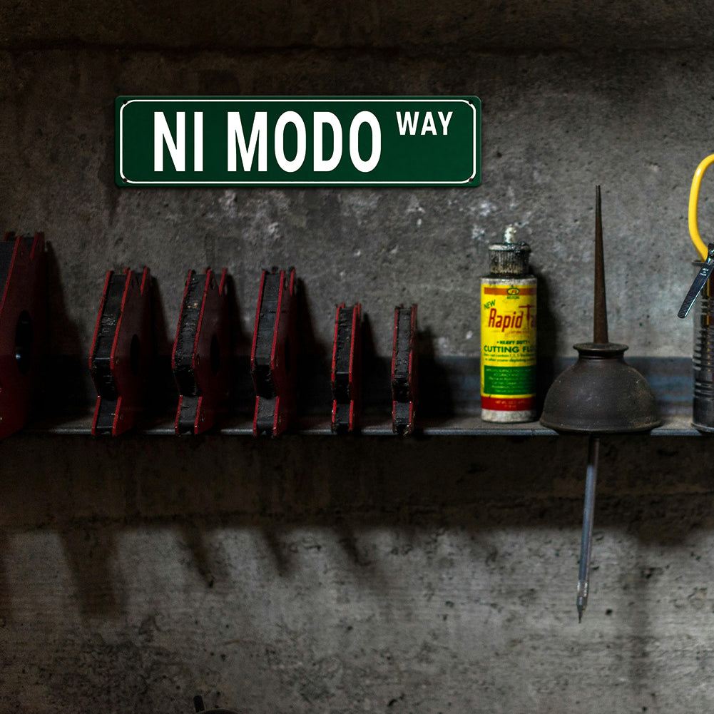 Funny Spanglish Vintage Wall Decor - NI MODO.way