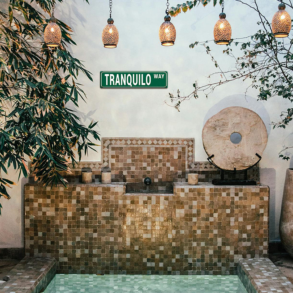 Funny Spanglish Vintage Wall Decor - TRANQUILO.way