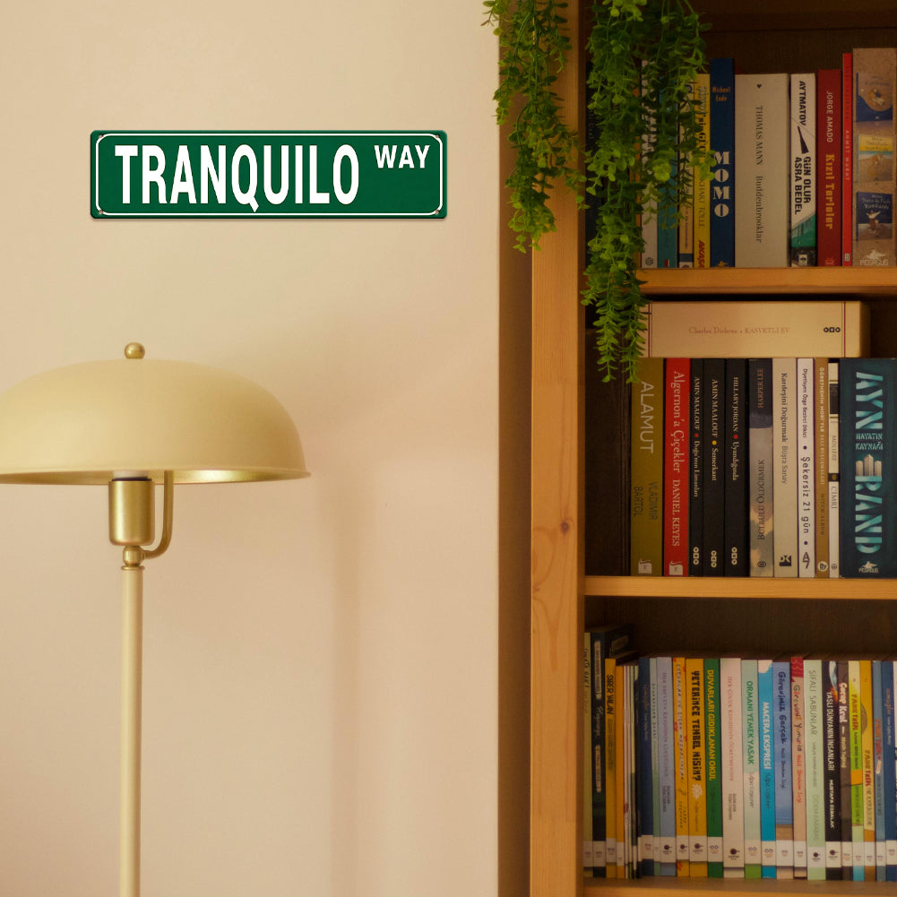 Funny Spanglish Vintage Wall Decor - TRANQUILO.way